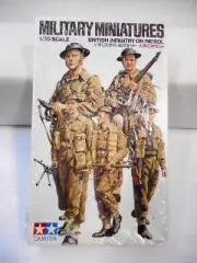Tamiya Military Miniatures - British Infantry On Patrol 1/35 Scale