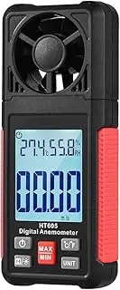 Anemometer, Digital Anemometer with Eight Leaf Fan and Imported Bearing Sensor, Handheld Wind Gauges with Big Backlight LCD Screen, for Sailing Surfing Drone Flying Rc Plane Golf Shooting