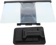 jojofuny Phone Screen Magnifier Cellphone Stand Phone Monitor Screen Phone Stand for Desk Cell Phone Magnifier Mobile Phone Stand Portable Phone Stand Screen Phone Stand Acrylic Black