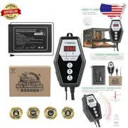 Smart Under Tank Heater for Reptiles - Includes Thermostat & LED Indicators