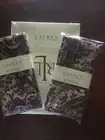 Ralph Lauren Bridgette Paisley/Tablecloth 8 Napkins Tan Rust Green Red Cotton