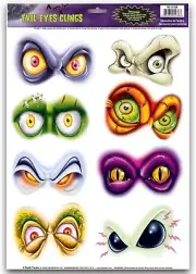 PMU Halloween Party Decoration Accessory Clings