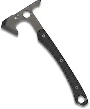 [Spyderco] Warrior Hawk Utility Tomahawk with Tough D2 Steel Head and 13.68" G-10 Scaled Handle - Includes Custom-Molded Boltaron Sheath and Padded Zipper Pouch - H03
