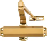 Light Medium Duty Residential Light Commercial Door Closer Painted Brass