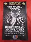 OSCAR DE LA HOYA/FLOYD MAYWEATHER BOXING FIGHT POSTER!!