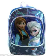 Disney's FROZEN Anna & Elsa 16" School Backpack Childs Princesses Girls New 2013