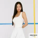 XEXYMIX 柔軟方領V字肩帶背心上衣 XWFBR04H2 BR04H2 背心上衣 肩帶背心 背心