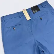 NEW Banana Republic Pants Men's 33x30 Blue Khaki Heritage Collection Tapered