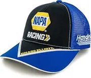Checkered Flag Sports Chase Elliott 2025 NAPA Element Sponsor Mesh Snapback Hat Blue/Black, Blue and Black, One Size