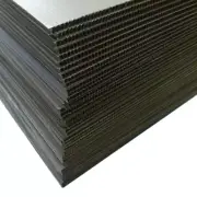 CORFLUTE SHEETS 2400mm x 1200mm x 3MM (20 per Pack) BLACK FLOOR PROTECTION