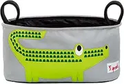 3 Sprouts Stroller Organiser - Crocodile, Green, 1 Count