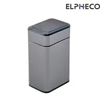 在飛比找Yahoo奇摩購物中心優惠-ELPHECO 不鏽鋼雙開除臭感應垃圾桶 ELPH9811U