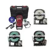 LABELWORKS Custom Car Guy Labeling Bundle - LW-PX900PCD Industrial Label Make...