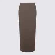 [Brunello Cucinelli] Brunello Cucinelli-Skirts Marrone-Donna 46