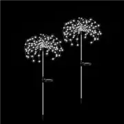 4x Solar Firework String Lights Garden Feature LED Light Sensor Night Lamp Cold White