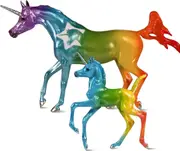 Breyer Horses Love & Hope Unicorns 1:12 Classic Scale