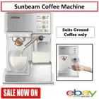 Sunbeam Espresso Coffee Machine Barista Cappuccino Latte Maker Kitchen Home Offi