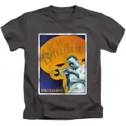 Miles Davis Boys T-Shirt Knowledge is Freedom Charcoal Tee