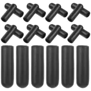 50pcs Plastic Cord Locks Rope Cord Ends Creative Cord Stoppers DIY Cord Stoppers