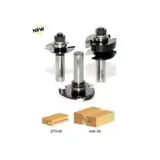 Timberline TRS-210 3-PC Glass Panel Door Making 1/2 Inch SHK w BB Router Bit Set