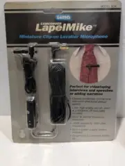 Lavalier Microphone 3.5mm Mini Clip-on Lapel Mic For Camcorder Phone Sima SLM