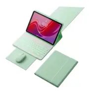 Keyboard Case for Lenovo Tab M11 2024 11 Inch TB330, Detachable Backlit Green