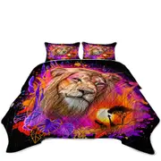 Animals Art Lion Spirit Coverlet