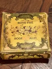Vintage Savon Rose Thé Perfumed Soap Roger & Gallet Paris France