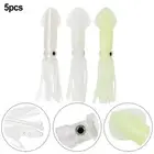 5x Fishing Soft Lure White About 9.4g Baits Fishing Kits Green Lures & Flies