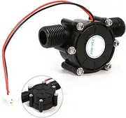 High Power Water Turbine Generator Micro Hydroelectric Charging Tool DC 5V / 0~80V for Outdoor Use (0-80V)