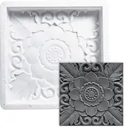 Square Paving Mould Garden Concrete Molds Stepping Stone Path Maker for Walkway Pavement, Pavers for Outside Patio