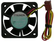 Sunon KD1205PHB1 P/N TM DC12V 12V 2.4W CPU Cooling Fan 52mm X 52mm X 16mm 3 Pin