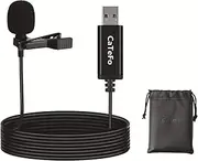 CaTeFo ULM1 USB Lavalier Microphone with 3M Cable