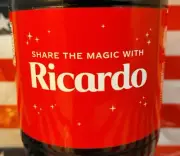 Share A Coke With Ricardo 2020 Personalized Coca Cola Bottle