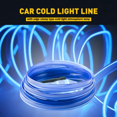 USB Blue 16FT Car Strip LED Atmosphere Interior Light Decor Accessories Lamp 12V (for: Renault)