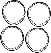 Abaodam 40pcs Cassette Tape Recorder Repair Belt Rubber Drive Belt Replacement for Cassette Player