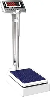 Physician Scale Digital Weight Scales, Electronic Height Weight Scale, High Precision Sensor, Suitable for Gym, Hospital, Weighing Range: 0.02kg-200kg, 71-190cm Measurement Range