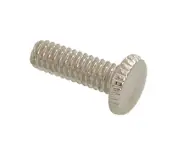 B&P Lamp 8/32 Nickel Plated Thumbhead Screws, 1/2" Length