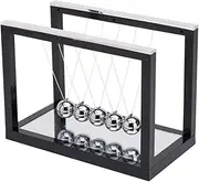 THY COLLECTIBLES Newtons Cradle Balance Balls with Mirror Desk Top Decoration Kinetic Motion Toy for Home and Office