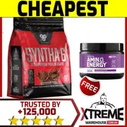 BSN SYNTHA 6 SYNTHA-6 CHOCOLATE 10LBS // WHEY PROTEIN POWDER WPI ISOLATE WPC $$