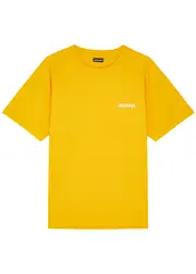 Jacquemus Logo-print Cotton T-shirt - Yellow - L (UK 14 / L) L (UK 14 / L)