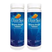 Clear Spa Bromo Bright Tablets 1.5 lb Bottle CSBR015 (2 Pack)