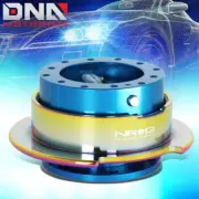 NRG SRK-250BL-MC STEERING WHEEL QUICK RELEASE ADAPTER GEN 2.5 BLUE/NEO CHROME