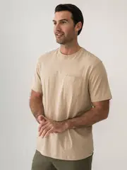 Lowes Short Sleeve Classic Tee Taupe