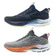 Mizuno 男鞋 慢跑鞋 WAVE INSPIRE 20 4E超寬楦 藍/灰橘【運動世界】J1GC241303/J1GC241305
