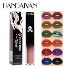 Gothic Lip Gloss Halloween Dark Matte Lip Glaze Vampire Stain Black Purple Red