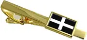 [Select Gifts] Cornwall County England Flag Gold Tie Clip