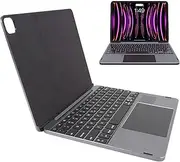 XUMIUZIY Magnetic Tablet Keyboard Case, Keyboard Case with Multi-Touch Trackpad, Wireless Bluetooth Type-C Charging, Backlit Keys for Air 13 Inch M2 2024
