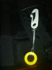 Ferrite Ring with Plastic snap clips and lanyard suit Minelab gpz7000 detector.