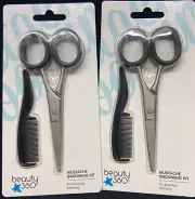 2 beauty 360 mustache grooming kit